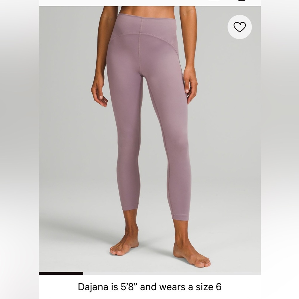 Lululemon instill high rise tight